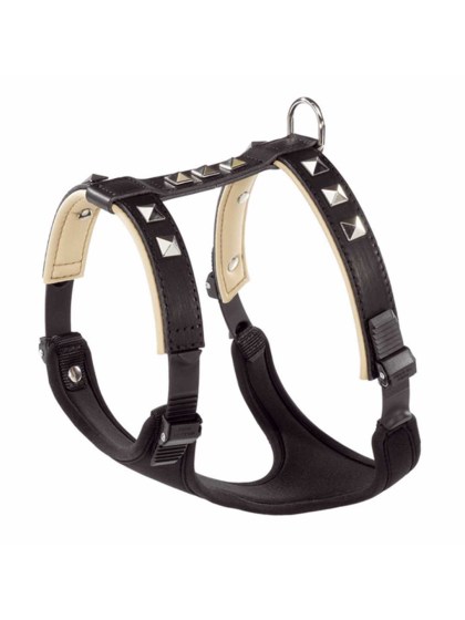 Ferplast giotto p small harness A:31÷39cm-B:44÷52cm Black
