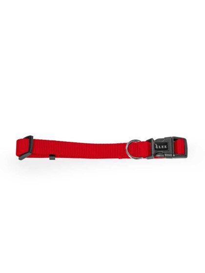 Glee Περιλαίμιο Σκύλου Ιμάντας Με Πλαστικό κούμπωμα Medium 20mm x 41-56cm Κόκκινο