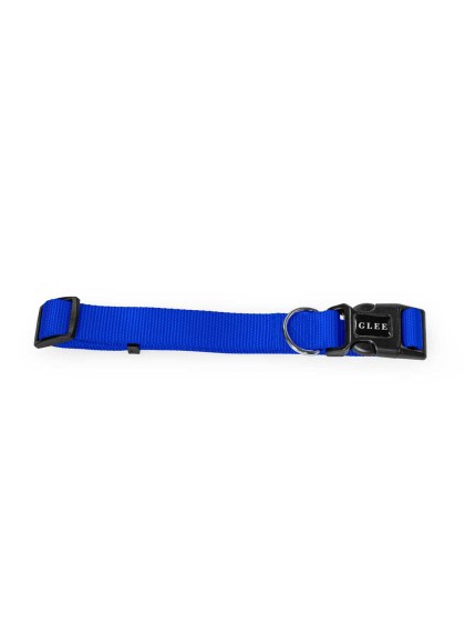Glee Περιλαίμιο Σκύλου Ιμάντας Με Πλαστικό κούμπωμα Small 16mm x 30-46cm Μπλε