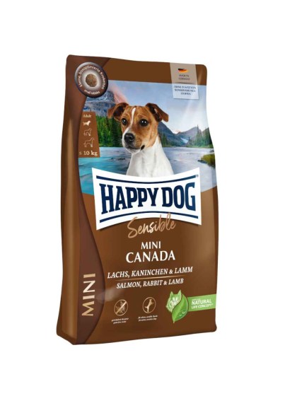 Happy Dog Mini Canada Grainfree 4kg για Eνήλικα σκυλιά έως 10 κιλά