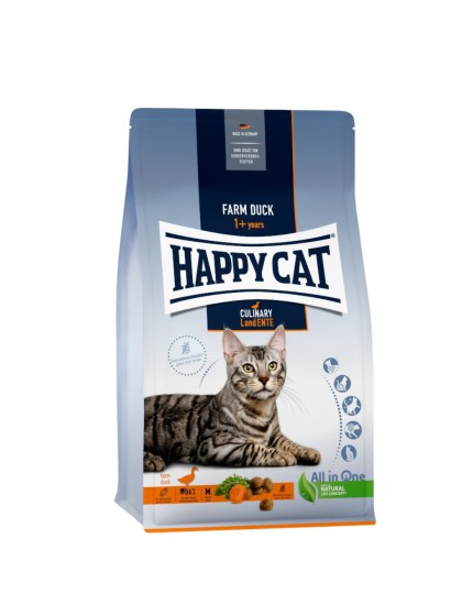 Happy Cat adult Πάπια1,3kg