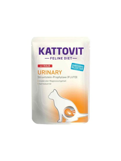 Kattovit Feline Diet Urinary Veal 85g