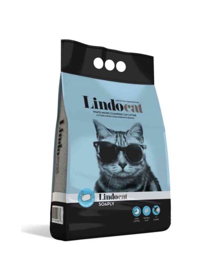 Lindocat Soaply Άμμος Γάτας Marseille Soap Clumping 10kg