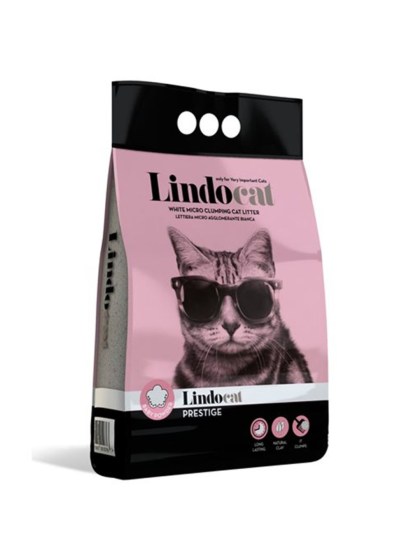 Lindocat Prestige Άμμος Γάτας Baby Powder Clumping 10kg