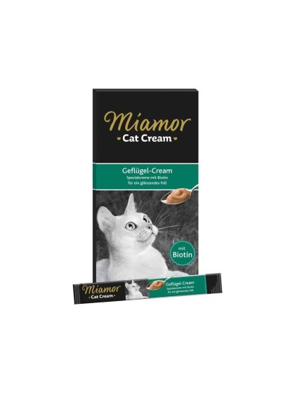Miamor Snack Poultry Cream 6x15g