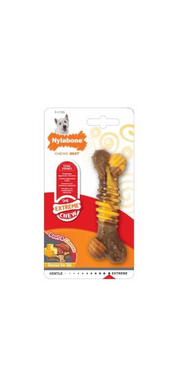 Nylabone Extreme Chew Texture Bone Steak & Cheese Medium