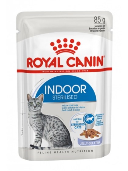 Royal Canin Wet Indoor Sterilised Jelly 85gr