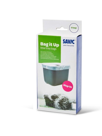 SAVIC Bag It Up Hop In Σακούλες για τουαλέτα Γάτας 58.5x39cm 6τμχ