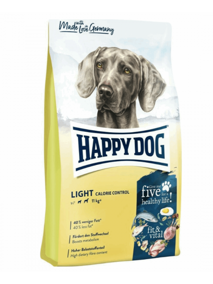 Happy Dog Light Calorie Control 12Kg για υπέρβαρους ενήλικους σκύλους